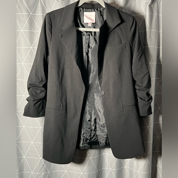 Romeo‎ and Juliet Couture Women Black Blazer- Medium - Picture 1 of 9